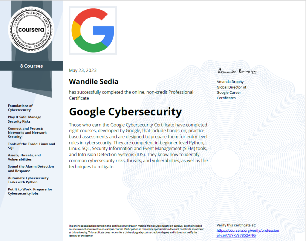Google Cyber Security